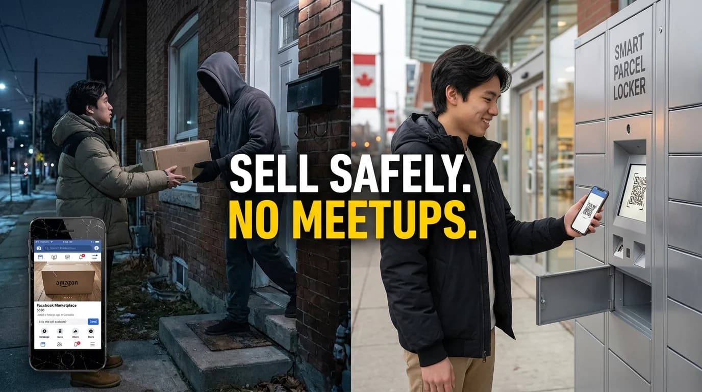 Sell safely with no meetups